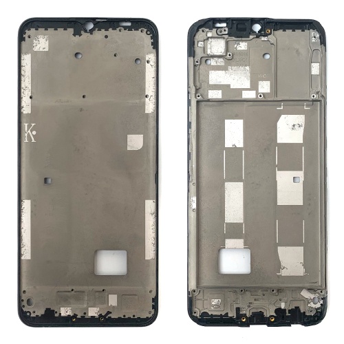 Рамка дисплея Vivo Y15s (чорна) фото 2