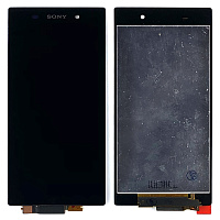 Дисплей Sony Xperia Z1 L39h C6902 C6903 C6906 C6943 з тачскріном (чорний оригінал Китай)