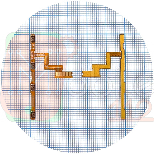 Шлейф Motorola Moto G50 XT2137 з кнопками гучності та ввімкнення