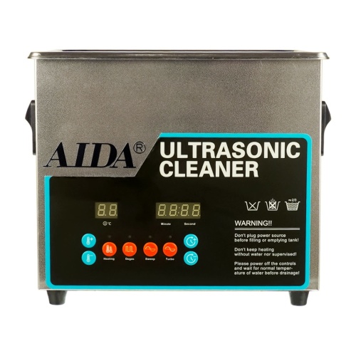 Ультразвуковая ванна Aida A-3L с функцией дегазации жидкости (3L, 120W, 40 kHz, подогрев до 80 гр. C, таймер до 30 мин.) фото 2