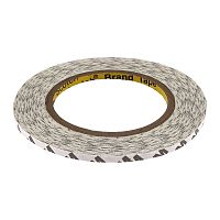 Скотч двосторонній 3M білий 5мм x 25м