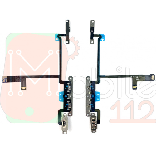 Шлейф Apple iPhone X с кнопками громкости (оригинал Китай)