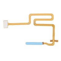 Шлейф Realme 9i RMX3491 со сканером отпечатка пальца (голубой оригинал Китай)