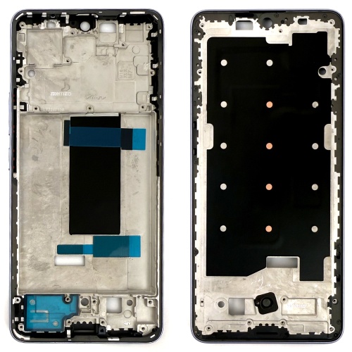 Рамка дисплея Xiaomi Redmi Note 13 Pro 5G, Poco X6 5G (фіолетова оригінал Китай)