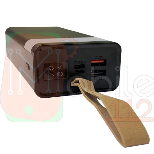 Power Bank Павербанк WUW Y108 5V 2.1A 30000 mAh Чорний фото 3