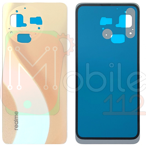 Задня кришка Realme 11 RMX3780 (золотиста оригінал Китай без скла камери)