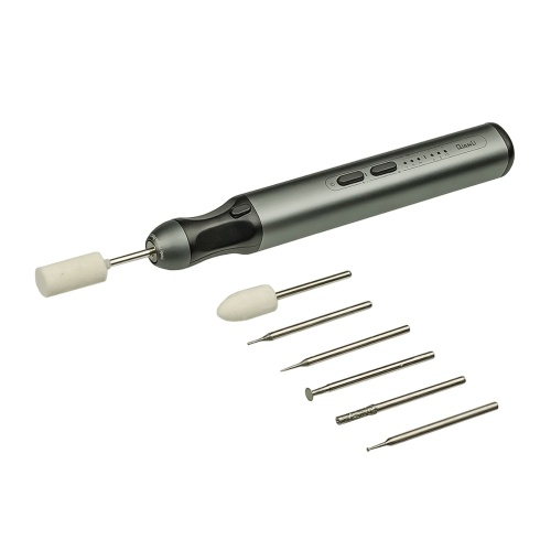 Бормашинка акумуляторна QianLi iHandy DM360-K (набір насадок для гравіювання, шліфування, полірування, 5 швидкостей роботи)