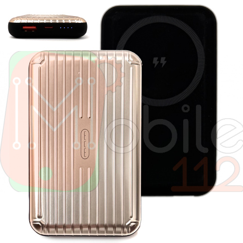 Power Bank Павербанк WUW Y104 MagSafe 10000mAh з магнітною бездротовою зарядкою