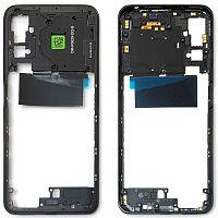 Рамка корпуса Xiaomi Redmi Note 10 5G (серая)