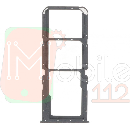 Тримач Sim карти Realme 8 (чорний на 2 SIM + MicroSD)