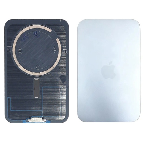 Задня кришка Apple iPhone 17 Pro Max (срібляста оригінал Китай з магнітом)