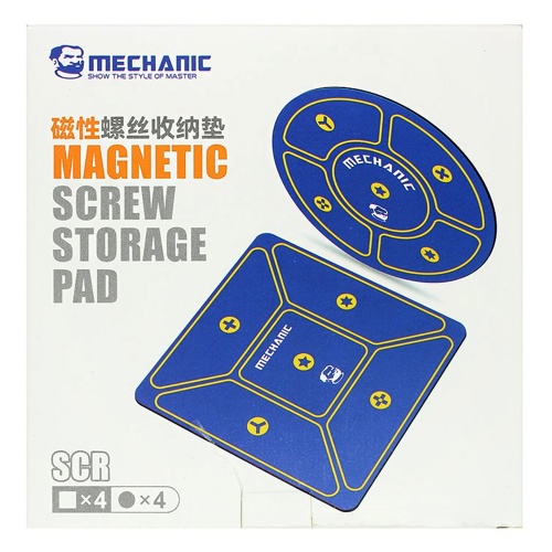 Магнітний килим-органайзер для гвинтів Mechanic ScR, 8 шт фото 2 Магнітний килим-органайзер для гвинтів Mechanic ScR, 8 шт фото 2