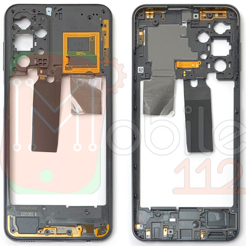 Рамка корпусу Samsung Galaxy A23 A235F (сіра)