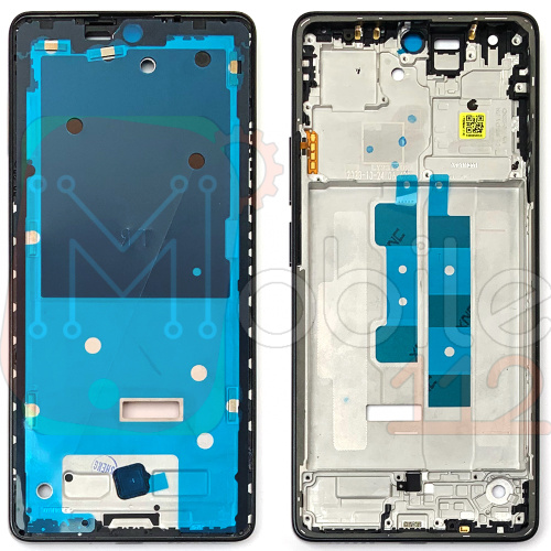 Рамка дисплея Xiaomi Redmi Note 13 Pro 4G, Poco M6 Pro 4G (чорна оригінал Китай) фото 2