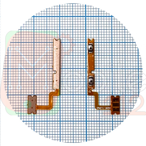 Шлейф Realme 6 RMX2001, Realme 7 RMX2155 з кнопками гучності