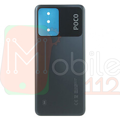 Задня кришка Xiaomi Poco X5 5G (чорна оригінал Китай)