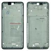 Рамка дисплея Xiaomi Redmi Note 9S, Redmi Note 9 Pro, Redmi Note 9 Pro Max (серебристая)