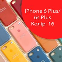 Чохол Silicone case для iPhone 6 Plus, 6S Plus (червоний №16)