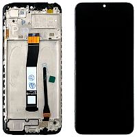 Дисплей Xiaomi Redmi 10C, 10 Power, Poco C40 + тачскрин (оригинал OEM c рамкой)