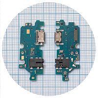 Шлейф Samsung Galaxy M13 M135F з роз'ємами зарядки та навушників, мікрофоном - нижня плата (AAA)