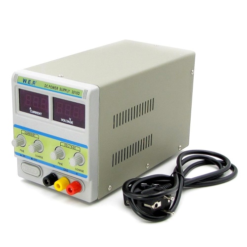 Блок живлення лабораторний WEP PS-3010D 30V, 10A, цифрова індикація фото 2