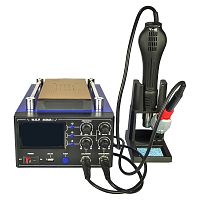 Паяльна станція WEP 853AAA-I, з вбудованим вакуумним сепаратором 9" (20 x 11 см), фен, паяльник, USB 5V