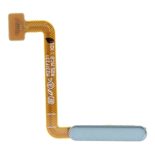 Шлейф Samsung Galaxy M23 M236B з кнопкою включення та сканером відбитка пальця (AAA бронзовий)