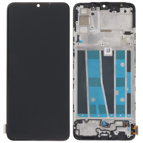 Дисплей Oppo A91 CPH2001, Reno 3, F15, K7 5 G з тачскріном (оригінал Китай з рамкою)