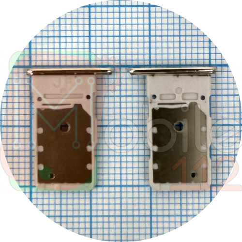 Тримач SIM карти Samsung Galaxy S21+ Plus 5G G996B (сріблястий на 2 SIM)