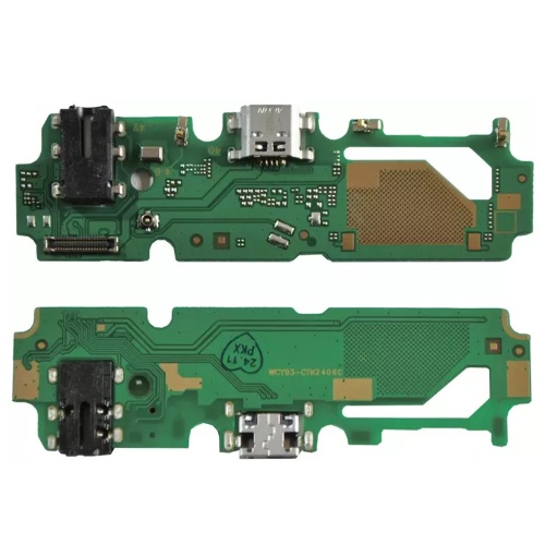 Шлейф Vivo Y1s 1929 з роз'ємами зарядки, навушників та мікрофоном - нижня плата (AAA) Шлейф Vivo Y1s 1929 з роз'ємами зарядки, навушників та мікрофоном - нижня плата (AAA)