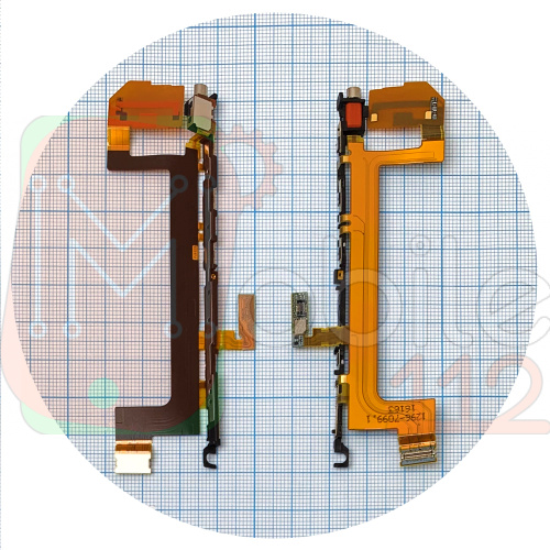 Шлейф Sony Xperia X F5121 з кнопками гучності, ввімкнення. камери та вібродзвінком