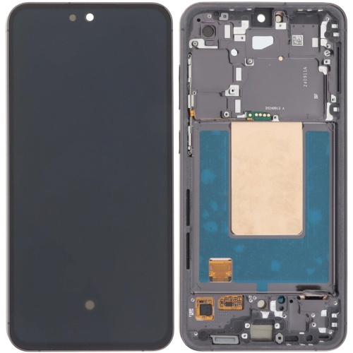 Дисплей Samsung Galaxy S24 FE S721 з тачскріном (оригінал OEM SP із сірою рамкою)