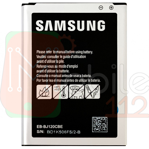 Акумулятор Samsung EB-BJ120CBE оригінал Китай Galaxy J1 J120H 2050mAh