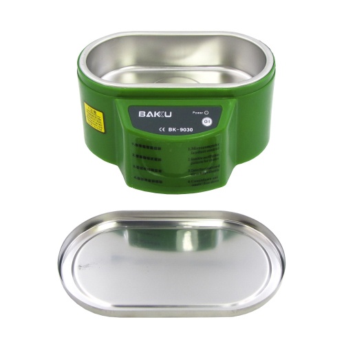 Ультразвукова ванна Baku BK9030 з металевою кришкою (однорежимна 30W, 0.7L)