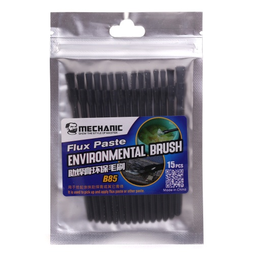 Набір пензликів Mechanic B85 для нанесення флюсу пасти - 83 мм (15шт)