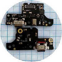 Шлейф Motorola Moto G31 XT2173-3 с разъемом зарядки и микрофоном - нижняя плата (оригинал Китай)