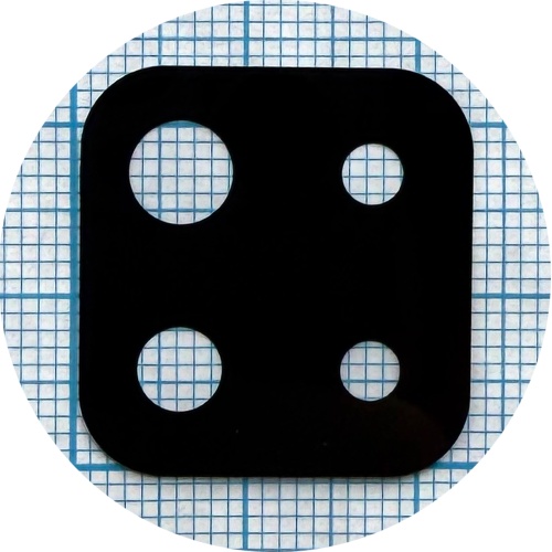 Скло камери Samsung Galaxy M22, M32 (чорне)