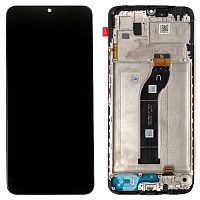 Дисплей Xiaomi Redmi 13C, Poco C65 + тачскрин (версия U оригинал Китай с рамкой)