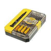 Набор инструментов Aida N0.8150 (ручка, 24 биты, удлинитель, отвёртки +1.5, *0.8, Y0.6, 3 оупентула, магнитайзер)