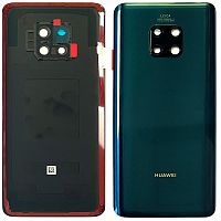 Задня кришка Huawei Mate 20 Pro LYA-L09 (синя Original New зі склом камери)