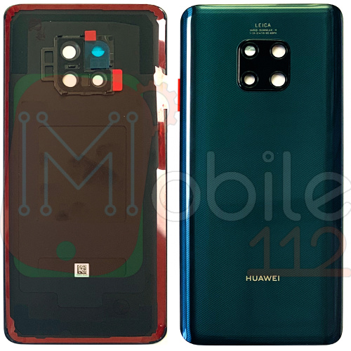 Задня кришка Huawei Mate 20 Pro LYA-L09 (синя Original New зі склом камери)