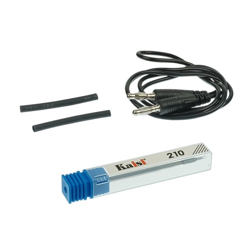 Паяльная станция прецизионная Kaisi 8624P, фен 100C - 450C, паяльник стандарта JBC 210 200C - 500C, 6 каналов памяти, 800W фото 7