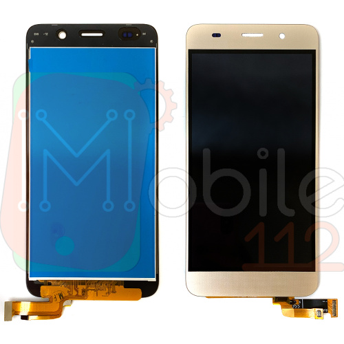 Дисплей Huawei Y6 Honor 4A (SCL-L01, SCL-L04) з тачскріном (золотистий оригінал Китай)