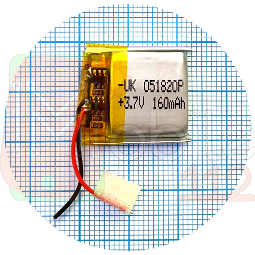 Акумулятор універсальний 051820P 21 x 19 x 5 160 mAh 3,7V