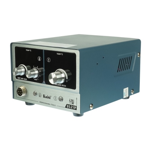 Паяльная станция прецизионная Kaisi 8521P-245, фен 100C - 450C, паяльник стандарта JBC 245 200C - 500C, 800W фото 4