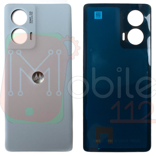 Задня кришка Motorola Edge 50 Fusion (блакитна Original New)