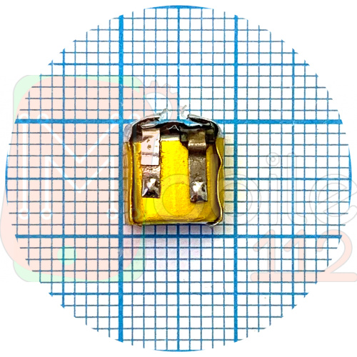 Акумулятор універсальний 041010P 09 х 09 х 4 мм, 30 mAh 3.7 V