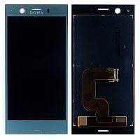 Дисплей Sony Xperia XZ1 Compact G8441 SO-02K + тачскрин (голубой оригинал Китай)