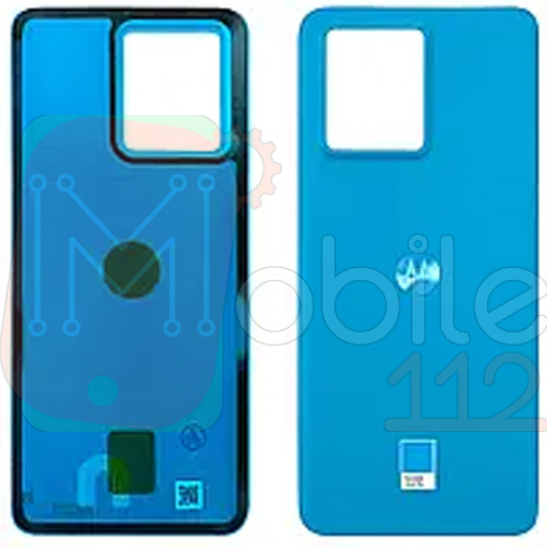 Задня кришка Motorola Edge 40 Neo XT2307-1 (блакитна)