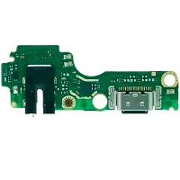 Шлейф Tecno Spark 30C KL5 з роз'ємами зарядки, навушників та мікрофоном - нижня плата (AAA)